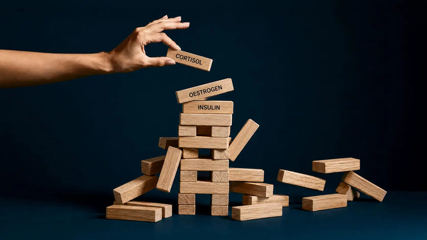 Cortisol, Oestrogen & Insulin: The Midlife Hormone Triangle
